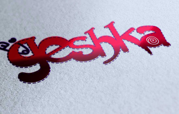 Логотип для компании Geshka - производство Мягких игрушек в Москве