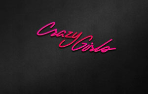Логотип для Crazy Girls - стриптиз бар в г. Уфа