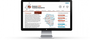 Дизайн сайта Республиканской Федерации САМБО Башкортостана