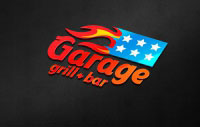 Разработка логотипа для ресторана Garage grill-bar г. Уфа