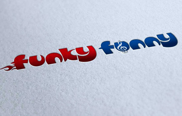 Логотип для студии Funky Fanny - концертной деятельность г. Иркутск