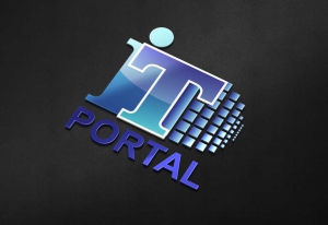 Логотип для компании IT portal - компьютерный ремонт и услуги г. Екатеринбург