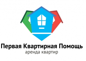 Логотип для агентства недвижимости Первая квартирная помощь. Санкт Петербург