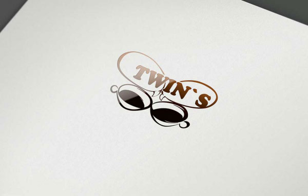 Логотип для сети кофейн Twin`s в г. Екатеринбург