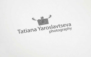 Разработка логотипа для фотографа Татьяны Ярославцевой, г. Москва
