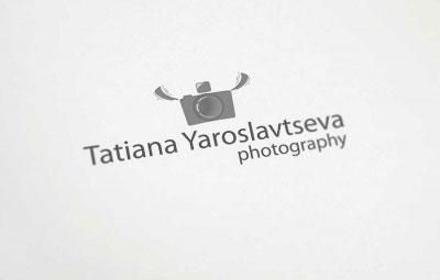 Разработка логотипа для фотографа Татьяны Ярославцевой, г. Москва