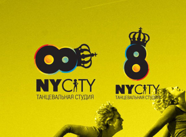 Дизайн визиток для студии танца NY City 2008